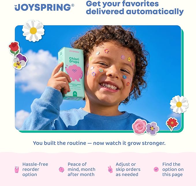 JoySpring DetoxZee Zeolite for Kids – Zeolite Clinoptilolite Drops with Cyanocobalamin B12 &amp Vitamin D3 Kids Support – Natural Berry Flavor Liquid | (2fl oz) 60 Servings