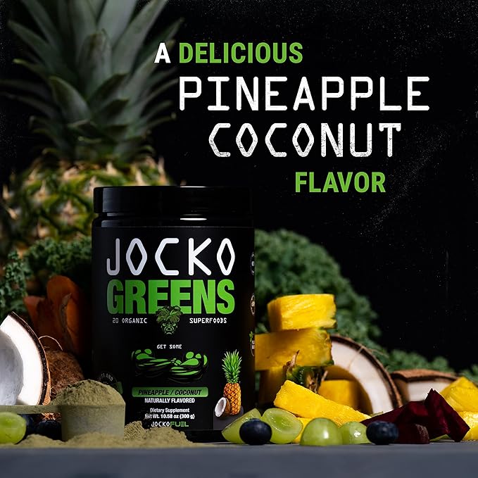 Jocko Fuel 2 Pack Bundle - Jocko Greens Powder + Chocolate Mölk Protein Powder