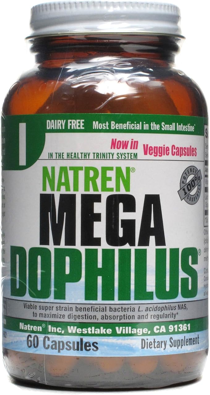 Natren Megadophilus Dairy Free 60 Capsules