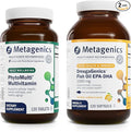 Metagenics Essential Wellness Duo: OmegaGenics EPA-DHA 10000 &amp PhytoMulti Without Iron - Daily Multivitamin for Overall Health &amp Aging - 60 Tablets
