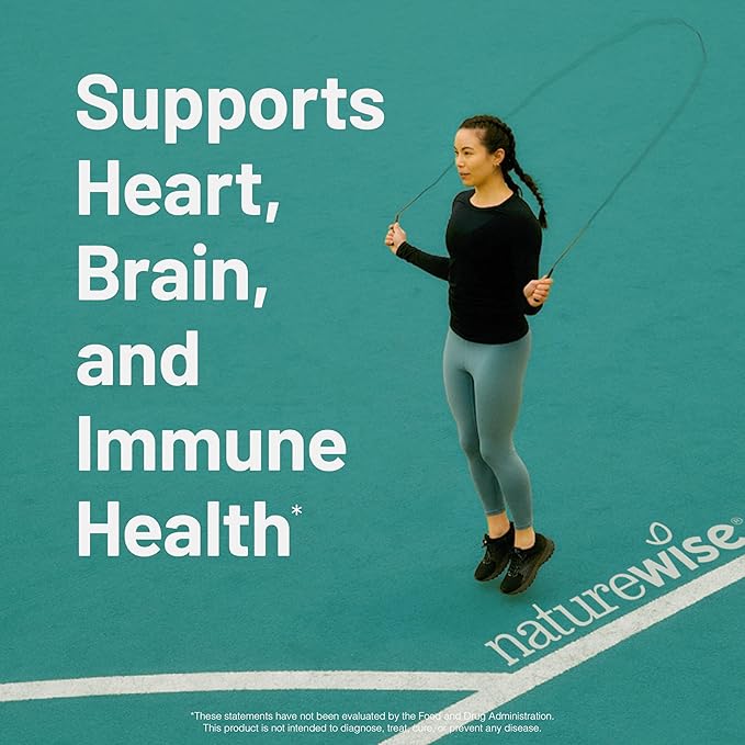NatureWise [1 Omega 3 Fish Oil 1000mg + Vitamin E - Wild-Caught - 60 Softgels[30-Day Supply] + [1] Vegan Vitamin D3 5000IU + K2 - Organic Coconut MCT Oil - 30 Softgels[30-Day Supply]