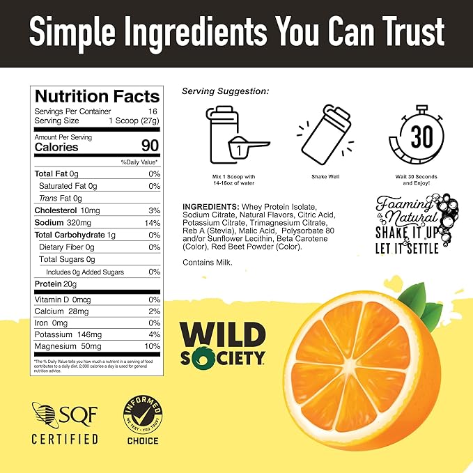WILD SOCIETY Clear Isolate + Whey Concentrate Super Combo - Citrus Punch Clear Whey + Dutch Chocolate Whey Concentrate