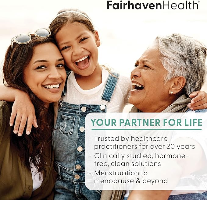Fairhaven Health Menopause Multivitamin Essentials | Hormone Free Menopause Supplements for Women | Methylated Multivitamin for Women 50 and Over | Non-GMO | Perimenopause Supplements | 30 Capsules
