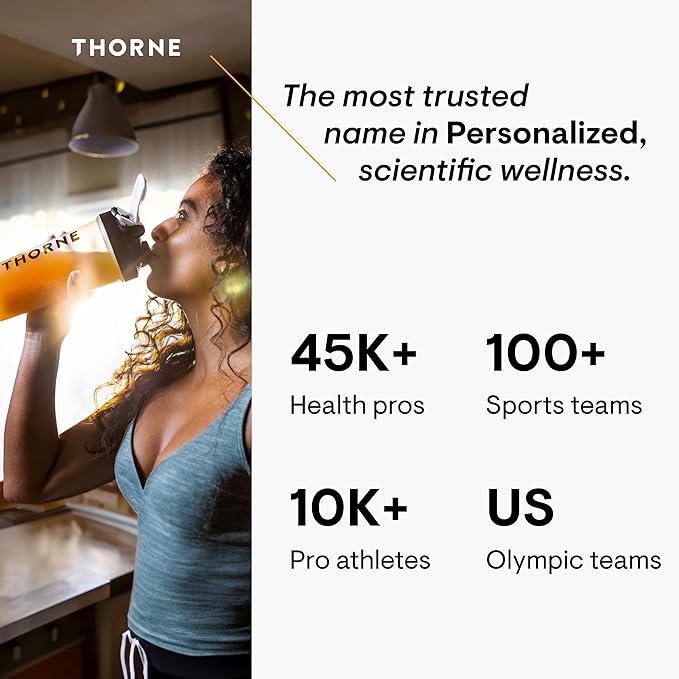 THORNE - Bone Health Bundle - Vitamin D3 &amp Vitamin K - Supports Healthy Bones Teeth Muscles Cardiovascular and Immune Function - 30 to 60 Servings