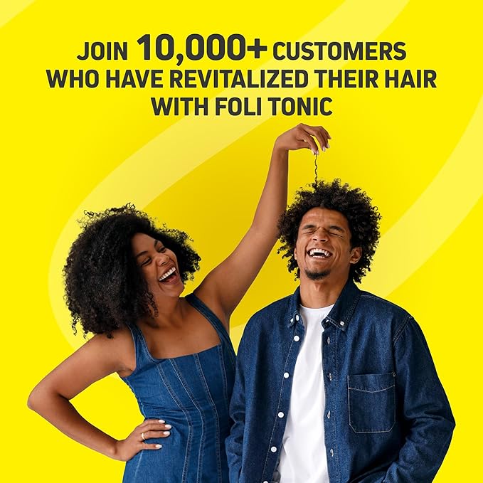 Hair Growth Vitamins for Women &amp Men | DHT Blocker with Saw Palmetto &amp 10000mcg Biotin Foli Tonic Hair Growth Supplement – Supports Fuller Thicker Hair Appearance Non-GMO 60 Vegan Capsules
