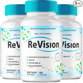(3 Pack) Revision Eye Supplement Pills Advanced Vision 2.0 Eye Care Complex Vitamin Capsules Pro (180 Capsules)