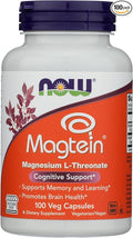 Now Foods Magtein 100 Vegetarian Capsules