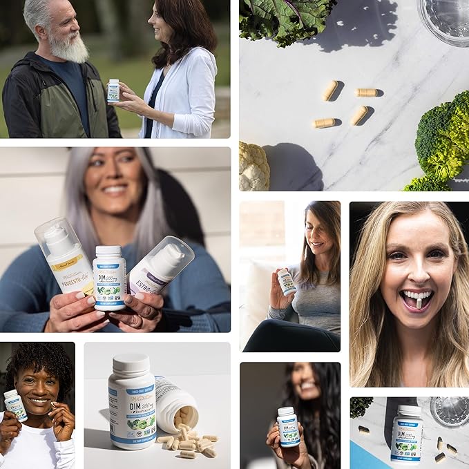 SMNutrition 200mg DIM Supplement with Calcium D-Glucarate | Hormone Balancing Bundle with DIM Diindolylmethane Capsules (120 Servings) and Vegan Gluten Free Non-GMO CDG Supplement (90 Servings)
