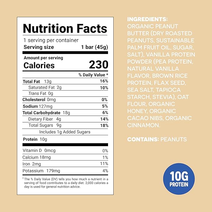FROPRO Plant Protein Snack Bars - Plant Based Protein Bars All-Natural Gluten Dairy &amp Soy Free High Protein Bars with Low Calories | Chocolate Chip 24 Pack