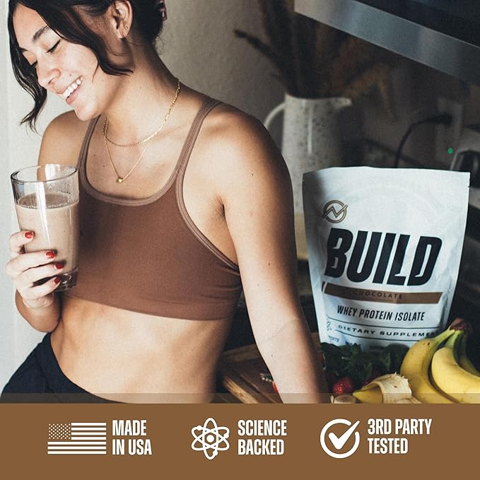 Outwork Nutrition Whey Isolate Protein Powder - Accelerates Muscle Building &amp Recovery - Low Lactose Gluten-Free - Post Workout Supplement - Enhanced Protein Synthesis 1.8lbs Chocolate