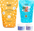 Grubbly Farms Supplements Bundle - Layer Calcium Probiotics+Prebiotics Vitamins+Electrolytes &amp Omega Mix - Complete Nutrition Support Strong Eggshells &amp Digestive Wellness for Laying Hens -