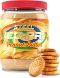 Steel Supplements Veg-PRO | Vegan Protein Powder Peanut Butter | 25 Servings (1.65lbs) | Protein Powder with BCAA Amino Acid | Gluten Free | Non Dairy | Low Carb Formula | Artficial Flavoring