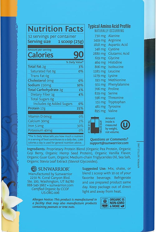 Active Preworkout Hydration Blend &amp Vanilla Organic Plant Based Protein Powder Set | Bundle &amp Save | Non-GMO Soy Dairy Filler &amp Gluten Free (32 Servings Protein 30 Servings Blue Rasp Pre