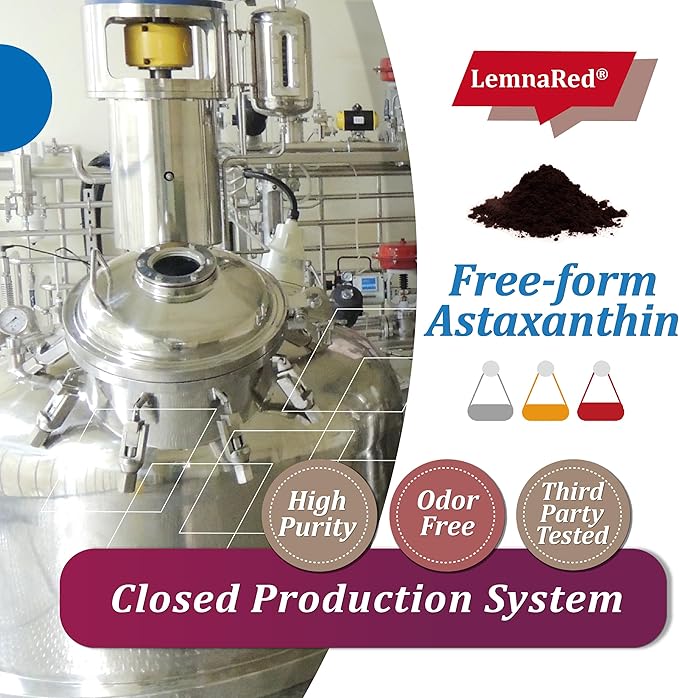 Free-Form Astaxanthin 6mg Softgel-60 Softgels Dietary Supplement Strongest Antioxidant Immune Supports Supports EyeJoint &amp Skin Health Formulated with Sacha Inchi Oil