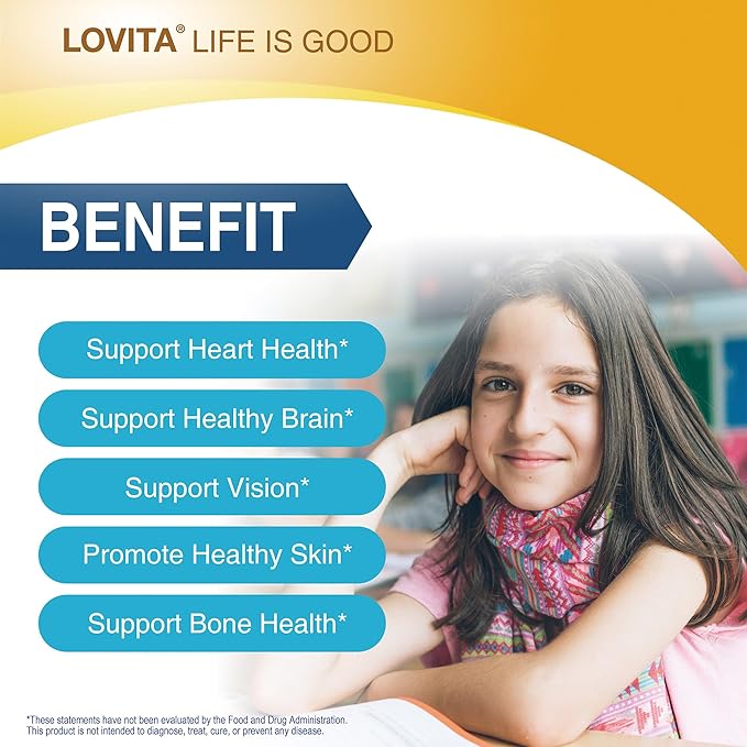 LOVITA 8-Pack Total Omega Bundle - 4 Fish Oil (120ct) &amp 4 Cod Liver Oil (90ct) Heart Brain &amp Immune Support (8 Pc Value Set)