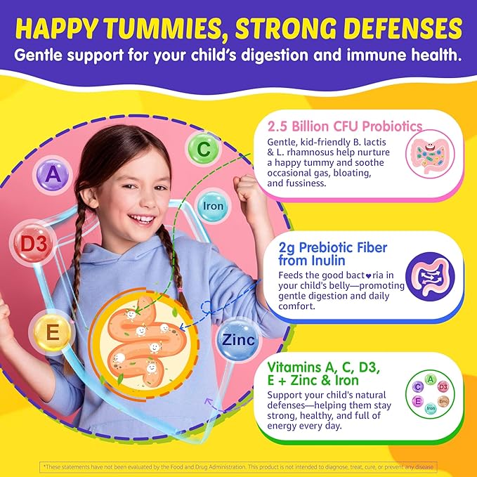 Kids Multivitamin Gummies with Omega-3 (DHA &amp EPA) + Organic Toddler Multivitamin Gummie 2 Pack