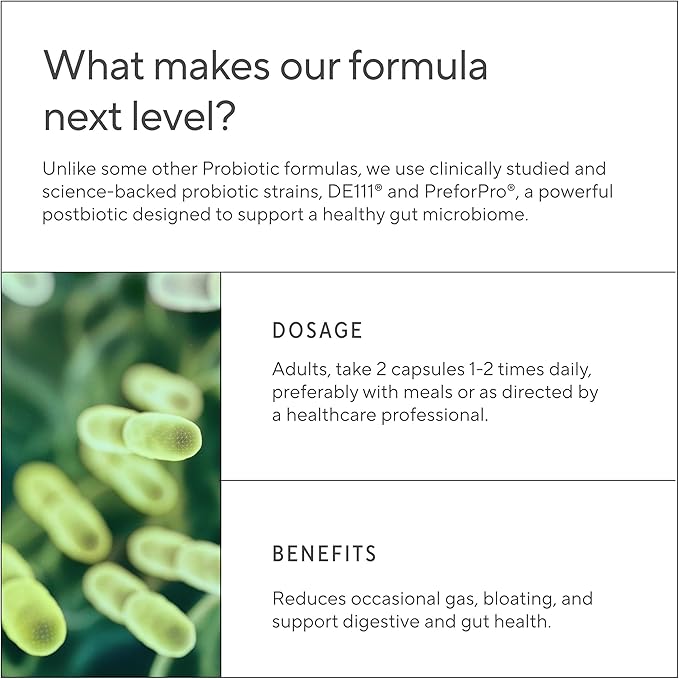 Premium 4-in-1 Probiotic Prebiotic Postbiotic &amp Digestive Enzymes for Men &amp Women – Supports Gut Digestion &amp Immunity –Complete Gut Health with Pre Post Probiotics &amp Digestive Enzy