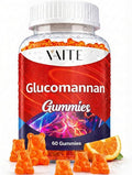 Glucomannan Gummies 2000mg – Amorphophallus Konjac Root Extract – Plant-Based Daily Fiber Support – Vegan Soluble Fiber Supplement – Gluten-Free Soy-Free – 60 Gummies – Easy to Chew