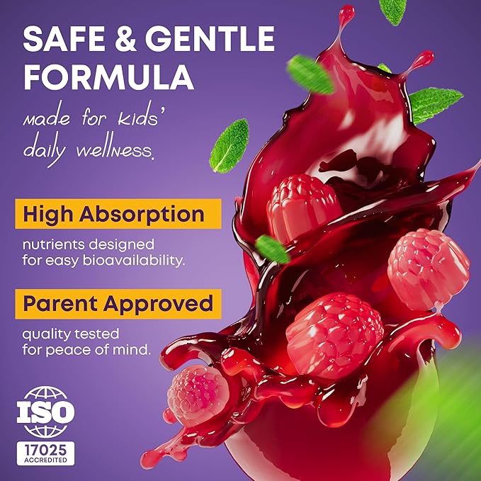 Height Growth Gummies for Kids &amp Teens - Calcium Vitamin D3 + K2 Zinc Magnesium L-Arginine Vitamin C - Multivitamin for Teen Boys &amp Girls - Grow Taller Supplement for Kids Height - 60 Gum