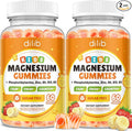 Magnesium Glycinate Gummies for Kids Brain Supplement for Memory and Focus with Phosphatidylserine L-Theanine Zinc for Kids &amp Adults Sleep Cognition Calm Strawberry &amp Banana Flavor 120ct