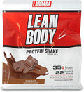 Lean Body All-in-One Chocolate Protein Shake. 35g Protein Whey Blend 7g Healthy Fats &amp Fiber 22 Vitamins and Minerals No Artificial Colors Gluten Free (4.6lb) Packaging May Vary