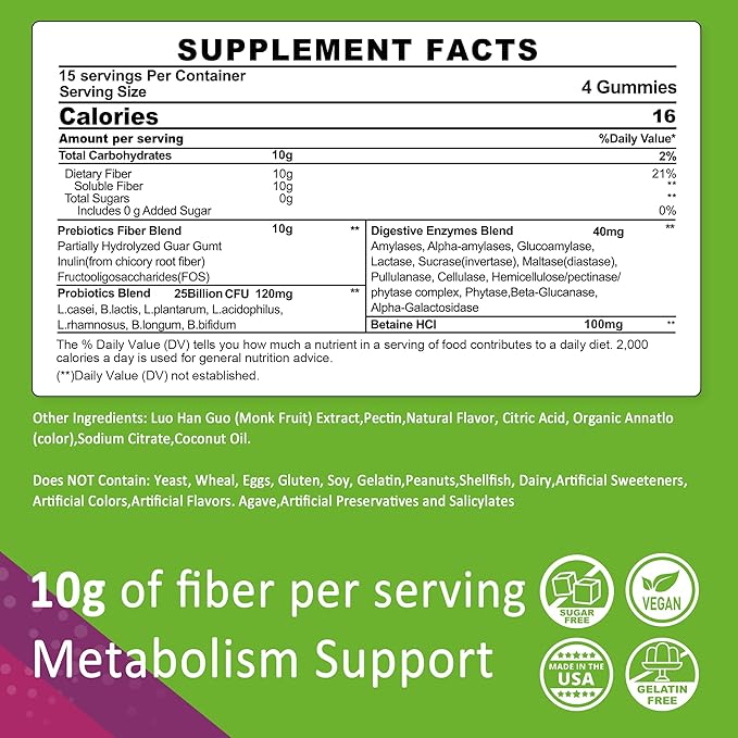 Fiber Gummies + Super Greens Gummies