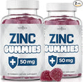 NEW AGE Zinc Gummies - 2 Pack - 50mg High Immune Booster Zinc Supplement Immune Defense Powerful Natural Antioxidant Non-GMO - by New Age 120 Count