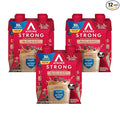 Atkins Strong High Protein Shake Café Latte Flavored 30g Protein 7g Prebiotic Fiber Muscle and Gut Health Support GLP-1 Support Low Carb Coffee Protein Shake Keto Friendly 12 Count