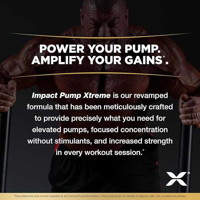 ALLMAX Impact Pump Xtreme Pineapple Mango - 465 g - Stim-Free Pre-Workout Formula - Supports Pumps Endurance &amp Hydration - Up to 30 Servings