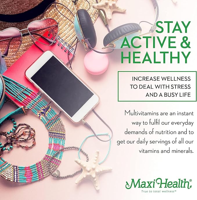 Multivitamin for Teens His and Hers 120 Maxicaps Bundle
