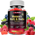 Multivitamin Gummies for Women Chewable Vitamin Blend with Vitamins A B C D E K2 and Biotin Fruity Adult Gummy Supplement Format for Daily Nutrition Routine 60 Count