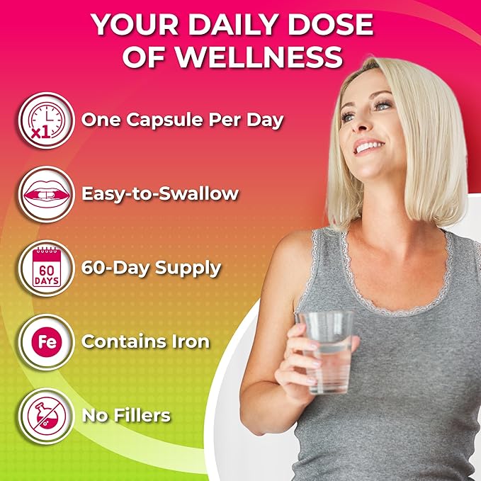 Vegan Multivitamins &amp Calcium Trio – Whole Food Multivitamin with Iron + Women’s Daily Multivitamin with Iron + Plant-Based Calcium Magnesium Zinc D3 K2 &amp Turmeric – Energy Bone &amp Imm