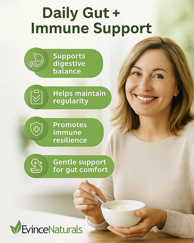 Probiotic and Prebiotic Supplement - 6 Strains of Intense Regenerative Probiotics for Men &amp Women 5 Billion CFU - Bowel Inflammation Immunity &amp Digestive Support - Digestive Supplement 90