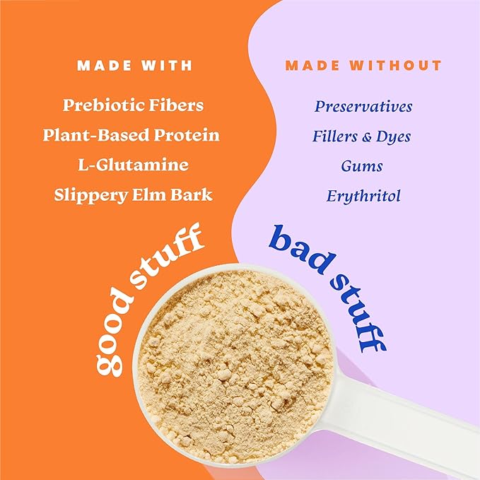 Gut-Friendly Protein Powder for Sensitive Stomachs Low FODMAP 20g Vegan Pea &amp Rice Protein with Prebiotic Fiber Dairy-Free Gluten-Free No Sugar Vanilla Dream and Chocolate Swirl