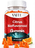 VAITE Citrus Bioflavonoid Complex Supplement 1000mg – Antioxidant Properties Citrus-Derived Bioflavonoids Sugar-Free Chewable Formula Non-GMO Gluten-Free Soy-Free Daily Use 60 Gummies