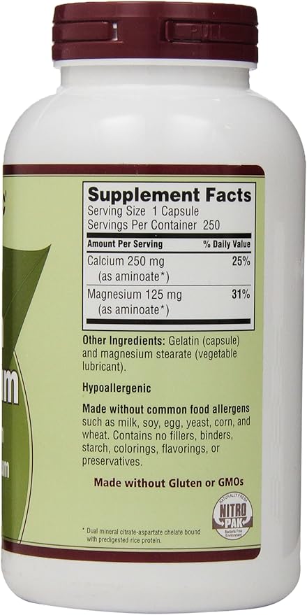 Nutribiotic Calcium Magnesium 250 Caps