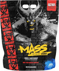 Mutant Mass Extreme 2500 - High Calorie Mass Gainer Whey Protein Powder with Creatine &amp Amino Acids - Muscle Building &amp Weight Gain Supplement for Hard Gainers - Vanilla Ice Cream 12 lbs