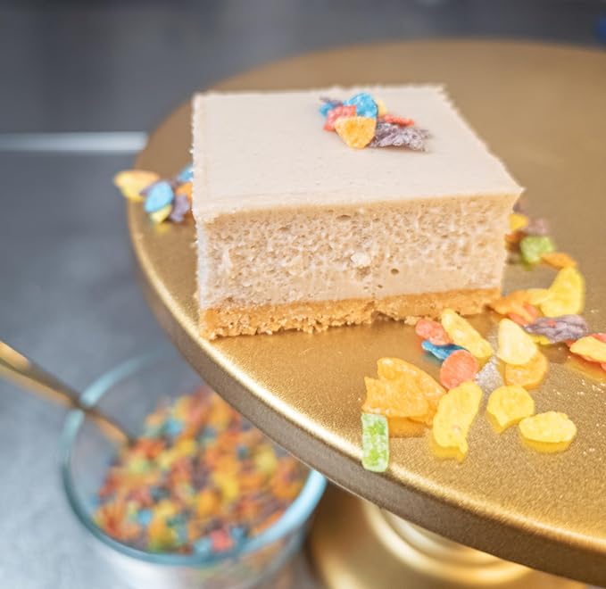 Low Carb Protein Cheesecake Bars | High Protein Gluten-Free Clean Ingredients Snack Bars (20 Tutti Frutti)