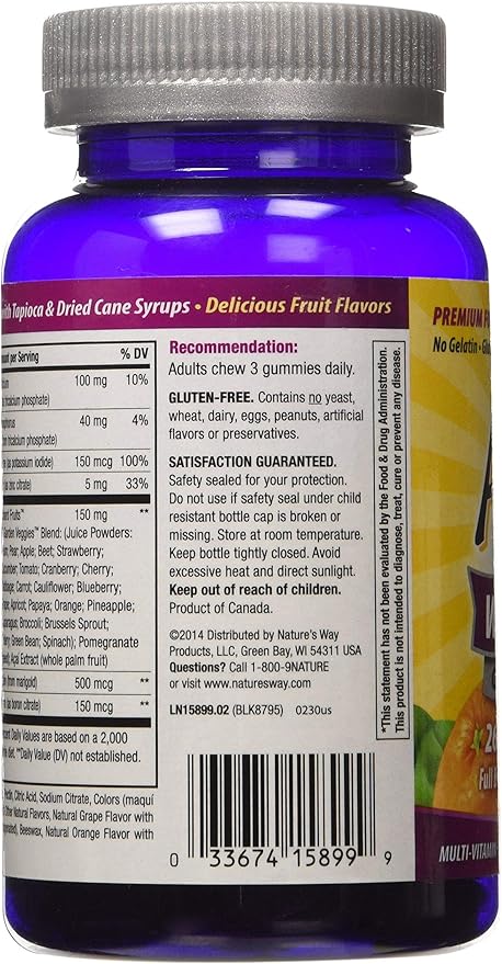 Natures Way Gummy Alive Wmn 50+