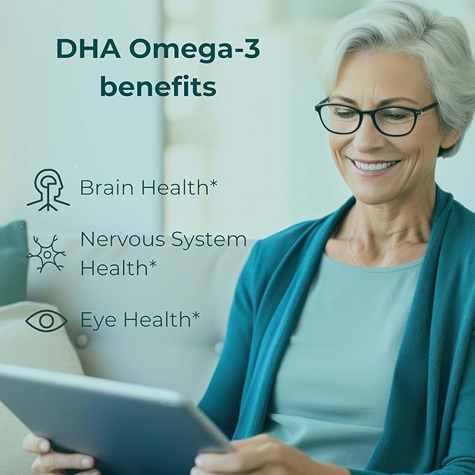 Iwi Omega-3 &amp DHA Omega-3 Bundle 30 Servings Vegan Plant-Based Algae Omega 3 Krill &amp Fish Oil Alternative No Fishy Aftertaste