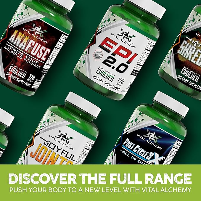 Vital Alchemy ProteX On Cycle Assist - Liver Cleanse Detox &amp Repair Formula - Liver Support Supplement with Milk Thistle Alpha-lipoic AcidL-Cysteine hcl and Others for Men 60 Servings -USA Mad