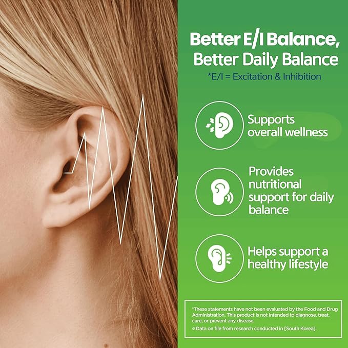 Healthear Auditory Wellness Supplement – Magnesium Vitamin B6 &amp Patented Botanical Complex – Daily Hearing Support Formula – Dietary Supplement for Auditory Health – 60 Tablets