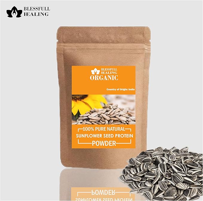 Organic 100% Pure Natural Sunflower Seed Protein Powder | 200 Gram / 7.05 oz
