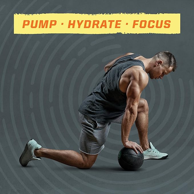 Active Preworkout Hydration Blend &amp Vanilla Organic Plant Based Protein Powder Set | Bundle &amp Save | Non-GMO Soy Dairy Filler &amp Gluten Free (90 Servings Protein 30 Servings Yuzu Mango Pre