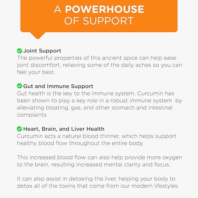 curcuminpro Complete Curcumin Bulk Powder | BioSoluble Organic Turmeric Curcumin Supplement | Natural Wellness Support | 90 Grams
