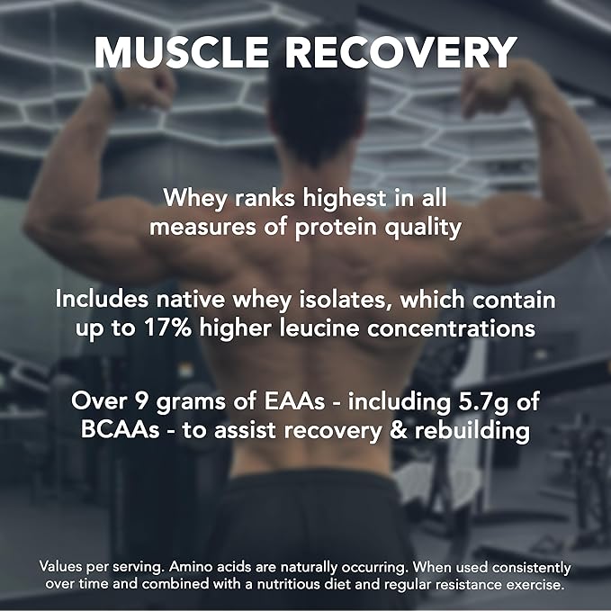 RIVAL NUTRITION Clean Rival Whey – 10LB True Vanilla – 100% Whey Protein Powder Whey Isolate Primary Source | 25g Protein Muscle Gain/Recovery | All Natural No Artificial Ingredients - 142 Servings