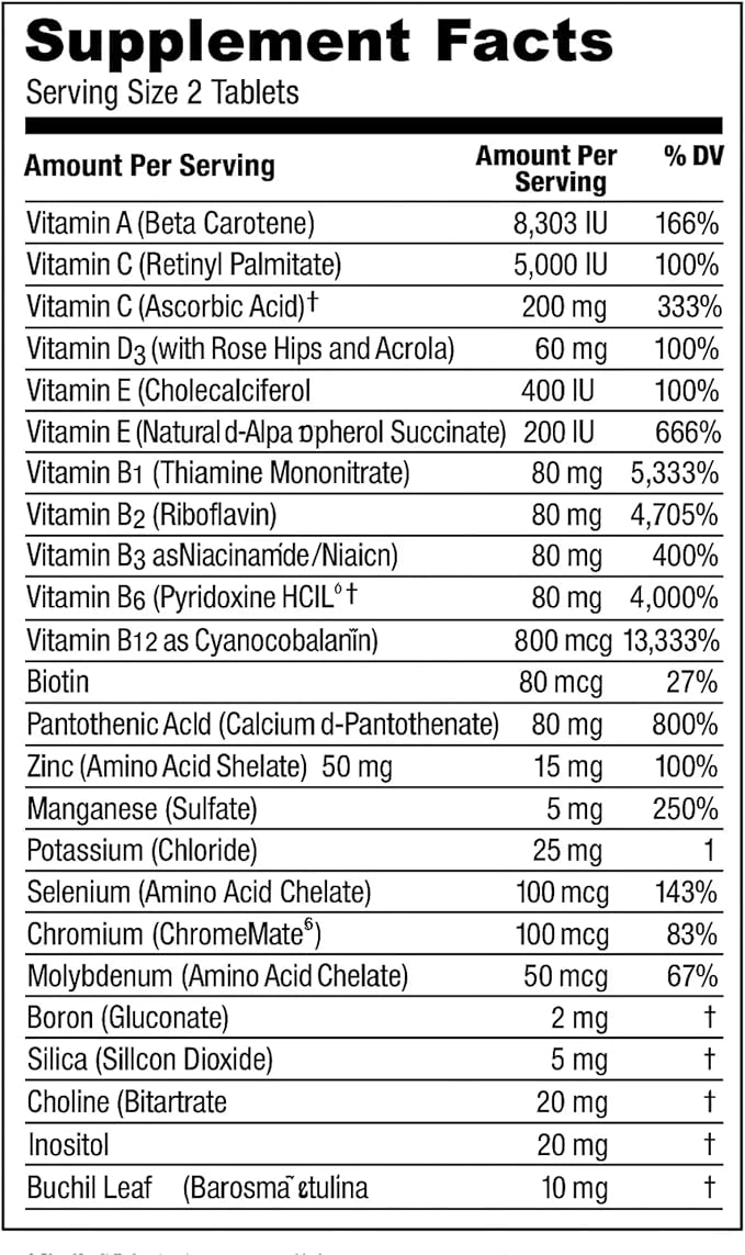 New Life Women's Extra Formula Womens Multivitamin 60 Tablets 60 Tablets