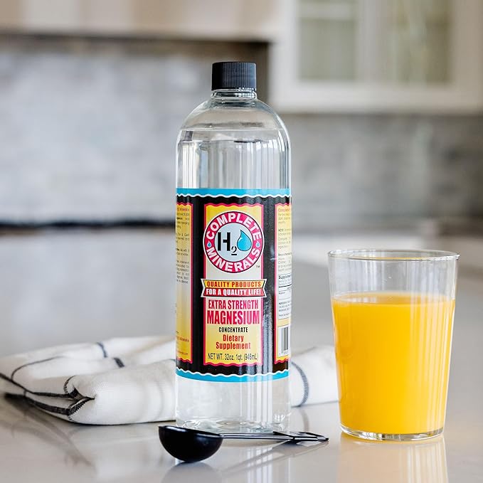 Magnesium Ionic Mineral Water Extra Strength 4X Concentrate 4800 ppm 32 fl. oz.