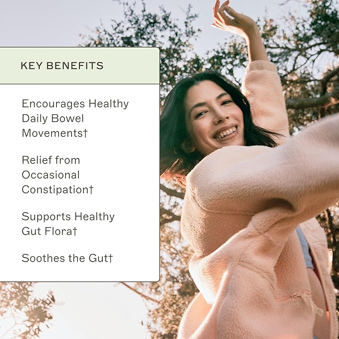 Amy Myers MD MagMove - Supports Healthy Bowel Movements - Magnesium Supplement for Gut Motility - with ACV Artichoke &amp Ginger - 60 Capsules (30 Servings)