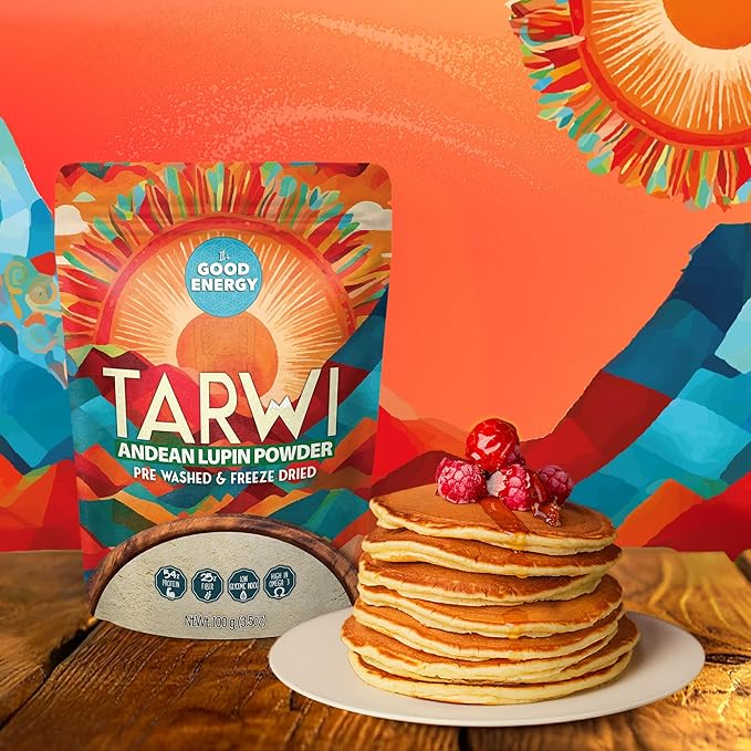 It's Good Energy Tarwi Bean (Chocho) Protein Powder – Plant-Based Vegan Protein | Rich in Fiber Superfood Dairy-Free Low Carb Keto Friendly No Added Sugar | 16oz Pouch